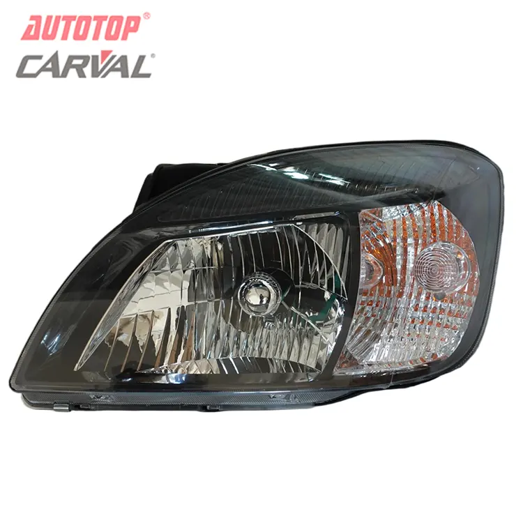 Kia Rio 2005 qora korpusli 6 teshikli faralar yig'ilishi